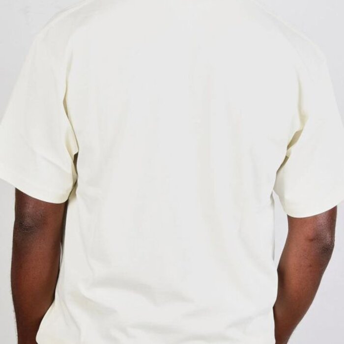 Tričko VANS krémové VANS ARCHED LINE SS TEE VN000F4KFS81