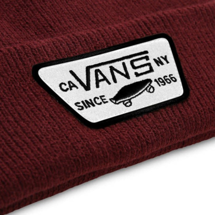 Čiapka VANS červená MN MILFORD BEANIE VN000UOU4QU1