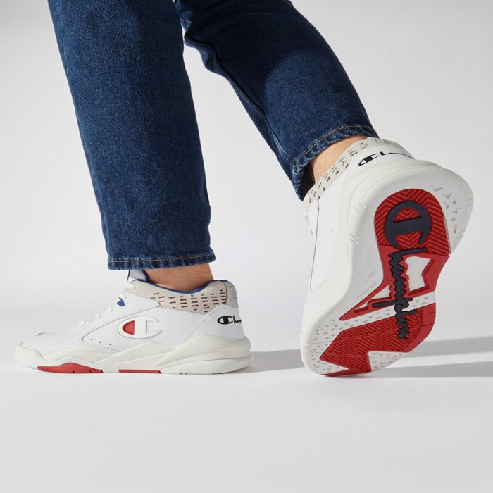 Obuv CHAMPION biela Mid Cut Shoe Z90 MID S21876 WW007 WHT